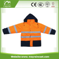 Reflective Workwear Cheap Warm Orange Safety Jacket