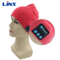Bluetooth Soft Material Acryl gestrickte Beanie Hat Kopfhörer