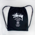 Custom shopping bag with double shoulder bag