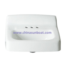 Sunboat esmalte lavabo del esmalte del lavabo de la mano del lavabo de la mano / fregadero del cuarto de baño
