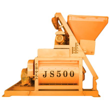 JS500 twin shaft concrete mixer machine price