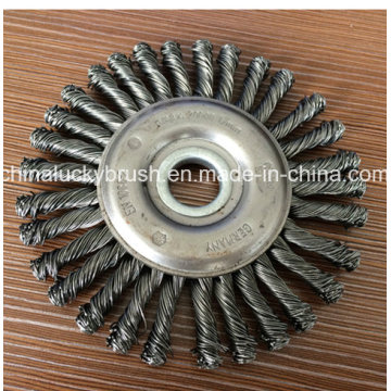 4inch Steel Knot Wire Wheel Brush (YY-589)