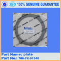 Komatsu parts PC300-7 swing motor plate excavator parts 706-7K-91340