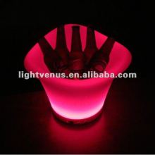 Factory direct sale rechargeable color changing ice bucket table