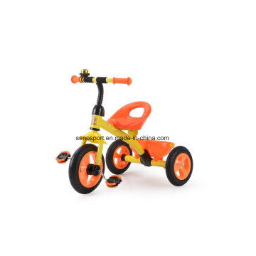Ce Certification Простой трицикл для младенцев с резиновым колесом (TR704 Orange)