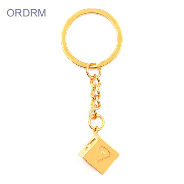 Gold überzogene Han Solo Würfel Keychains Wholesale