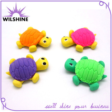 Lovely 3D Tortoise Eraser in Different Colors for Chindren (ER016)