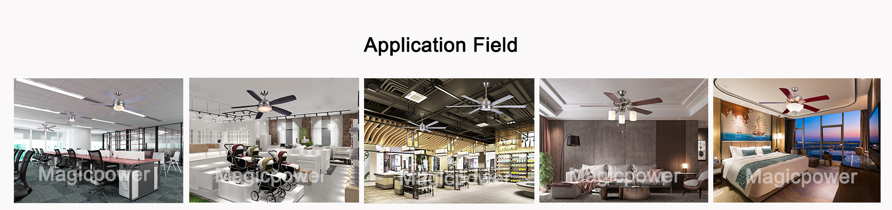 ceiling fan application