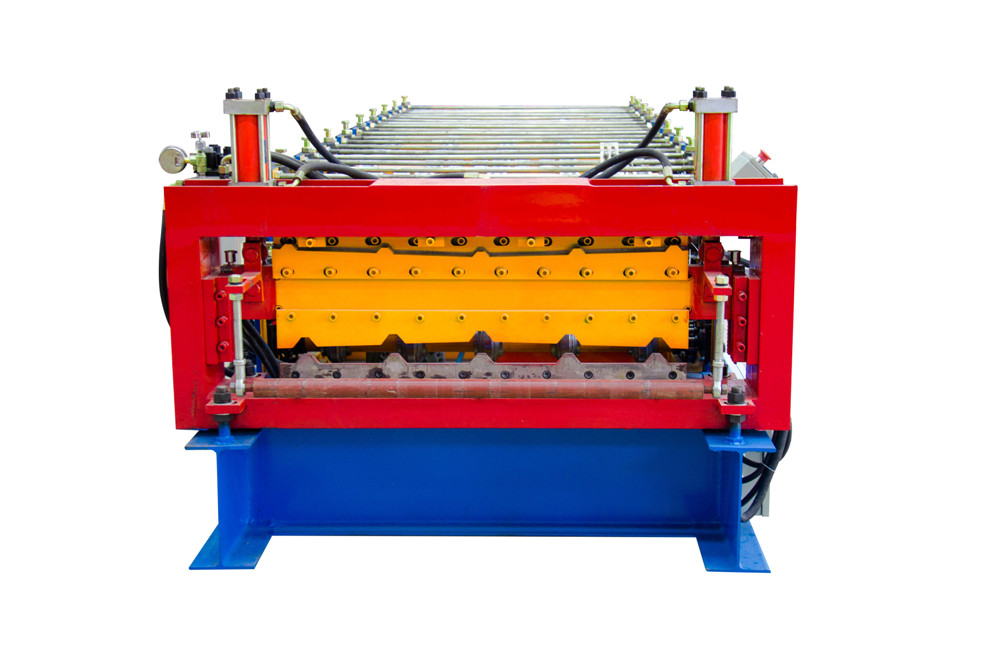 Double Trapezoidal Layer Roll Forming Machine