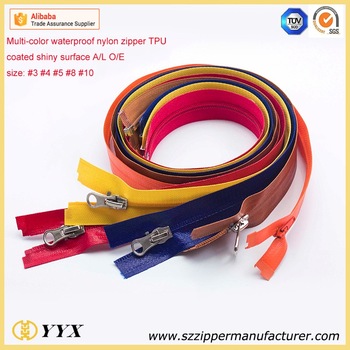 TPU waterproof zipper