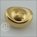 3D Gold Bowl for Wedding Feast, Decoration Crafts (GZHY-HD-080)