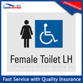 ABS Plastic Restroom Toilet Sign Plate