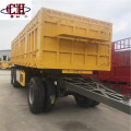 low platform semi low flatbed trailer