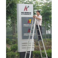 Exterior Entrance Exit LED Directory Banner Stands