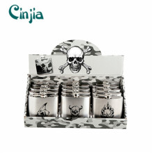 Novel Human Skeleton Design Series Wine Hip Flask Set