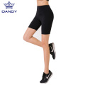 Hoch taillierte Yoga-Shorts