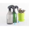 300ml Pet Plastic Water Flowers Hair Bottle with Trigger Sprayer