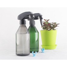 300ml Pet Plastic Water Flowers Bouteille de cheveux avec Trigger Sprayer