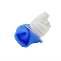 Botella de agua de silicona plegable de 500 ml aprobada por la FDA