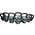 Cast Iron Skull Shape Kettlebell