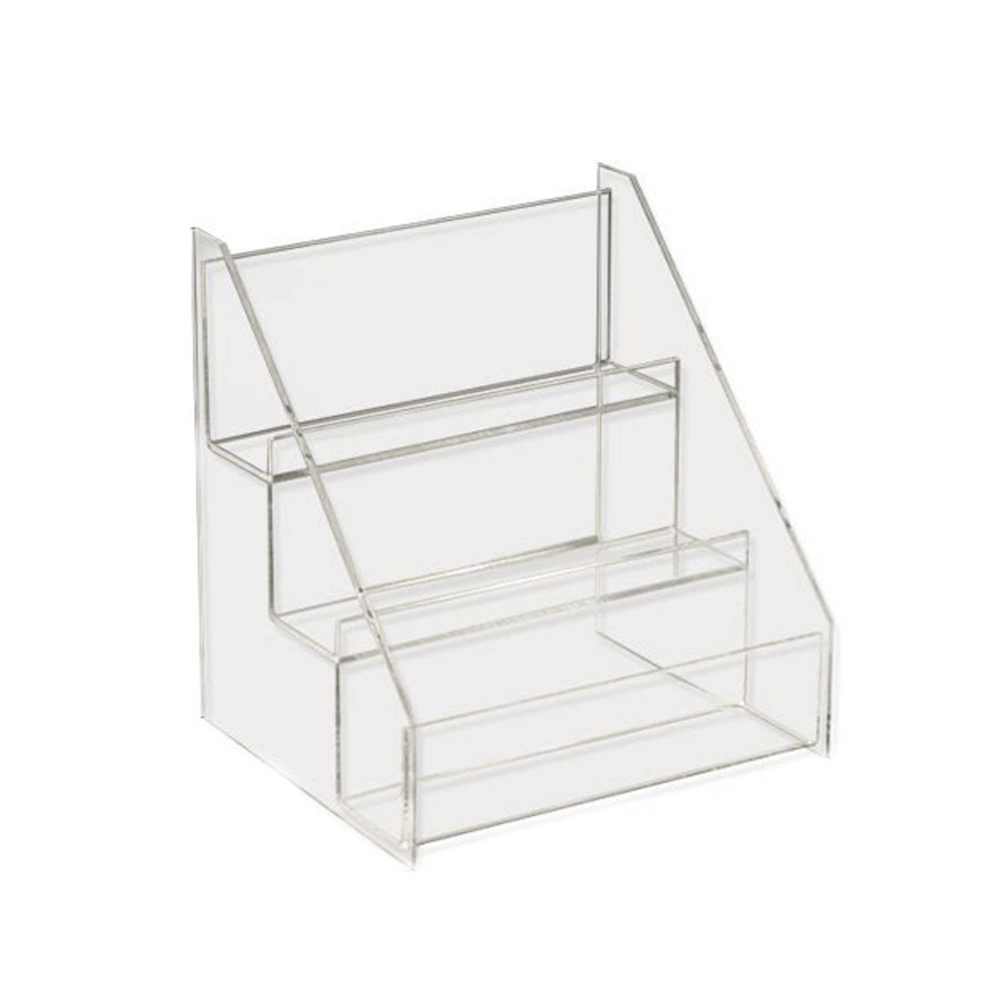 Pure Acrylic Counter Top Cosmetic Display Case