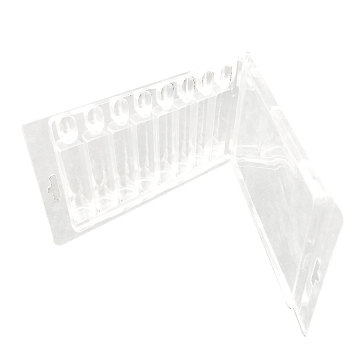 PET plastic thermoformed tray clamshell blister packaging