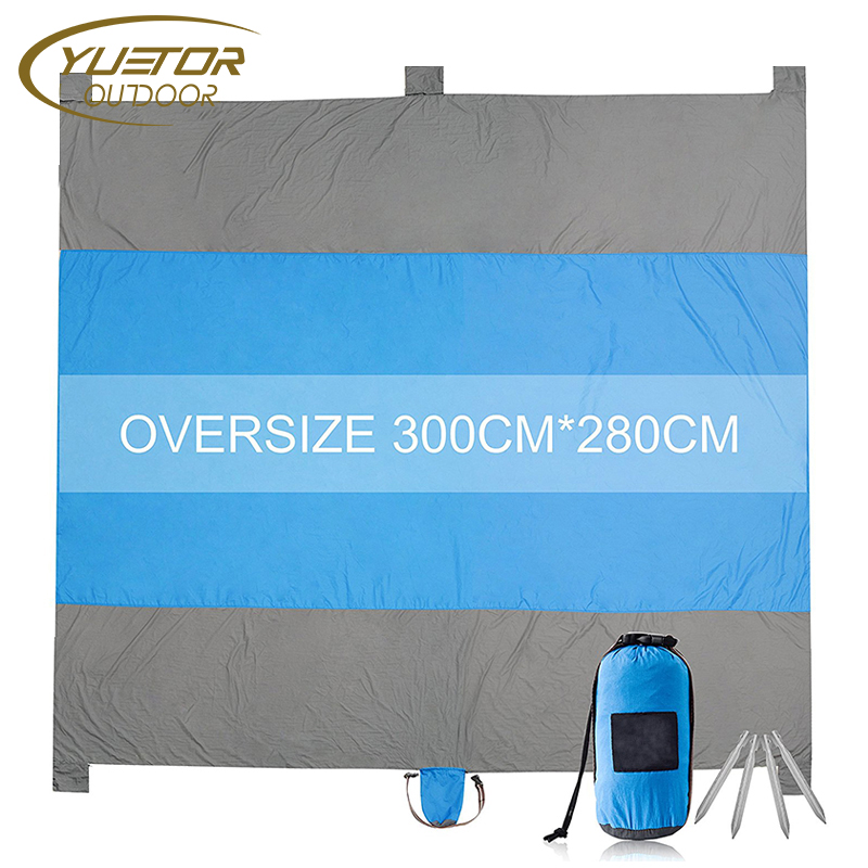 Ripstop Nylon Camping Waterproof Picnic Beach Blanket 3