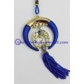 Blue Evil Eye with Horse Shoe Protection amulet car hanging decoration ornament