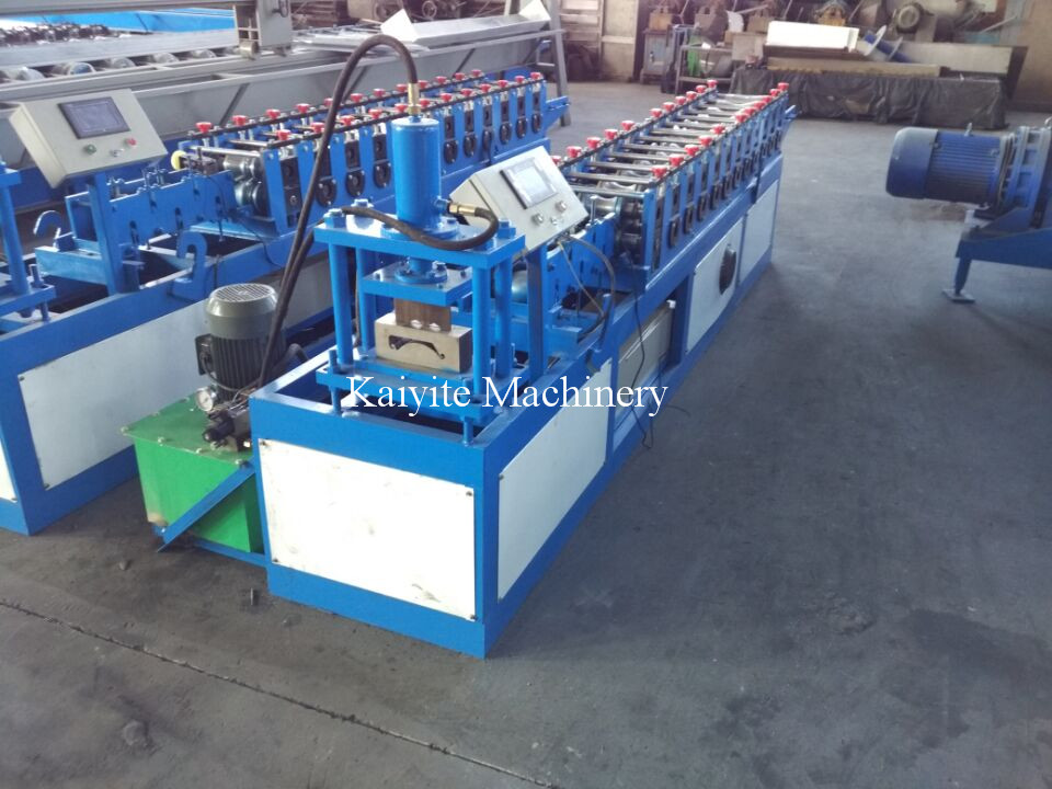 Galvanized Fire Rated Roller Shutter Strip Door Machine