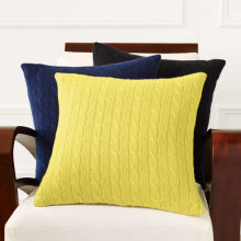 Good Quality Soft Knitted Plush Cushion Cover