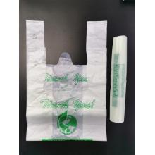 Bolsas de bioplástico impresas personalizadas verificadas ASTM D6400