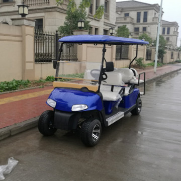 carrinhos de golfe elétricos para 6 passageiros movidos a bateria