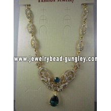 rhinestone jewelry set