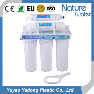 Sistema de filtro de água de osmose inversa de 5 estágios