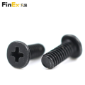 M2.5 Black Teeth Small Miniature Flat Head Screw