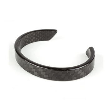 Carbon fiber men Bracelet Jewelry Parts