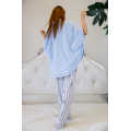 Pyjamas de style Cloak bleu clair