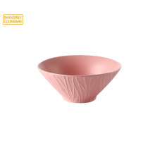 Household ceramic salad bowl set