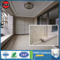 Faux marble with acrylic painting walls