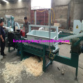 2 Axle 8 Blades 22 HP Diesel Powered Wood Shaving Machine for Chicken Bedding Used (500KG/Hour)