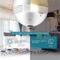 360° Panoramic Wifi Smart Home Bulb IP Camera