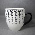 Ceramic Coffee Mug Black Handle