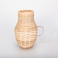 Percell Vase Shaped Large Rattan Bird Nest