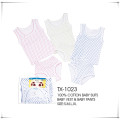 100% cotton infant apparel/baby clothes