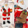 FUNPENY 12" Christmas Resin Santa Claus Decorations