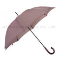 Classic Mens Straight Umbrella Hand Open