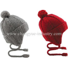 OEM design winter hats with ear flaps