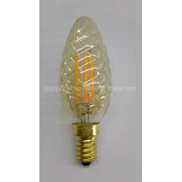 3W C35 Twist Gold LED Glühbirne