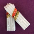 Common Paraffin Wax Decorative Thin Taper White Candles