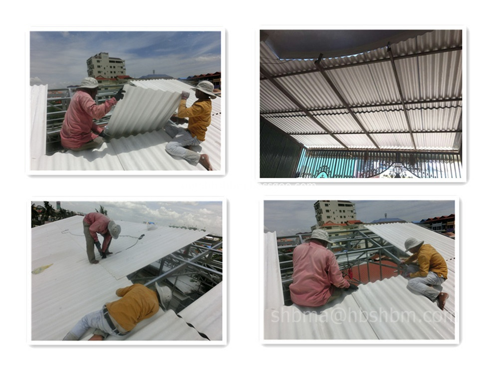 Lightweight Materials Wind Resistance MGO Roof Sheet